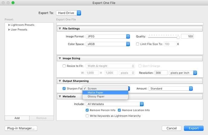Final Touches Before Exporting Photos